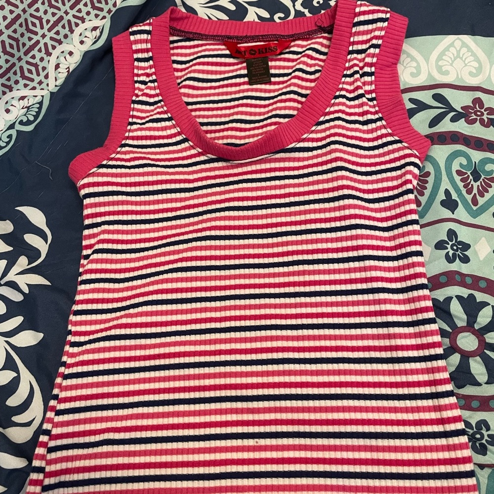 stripped tank
